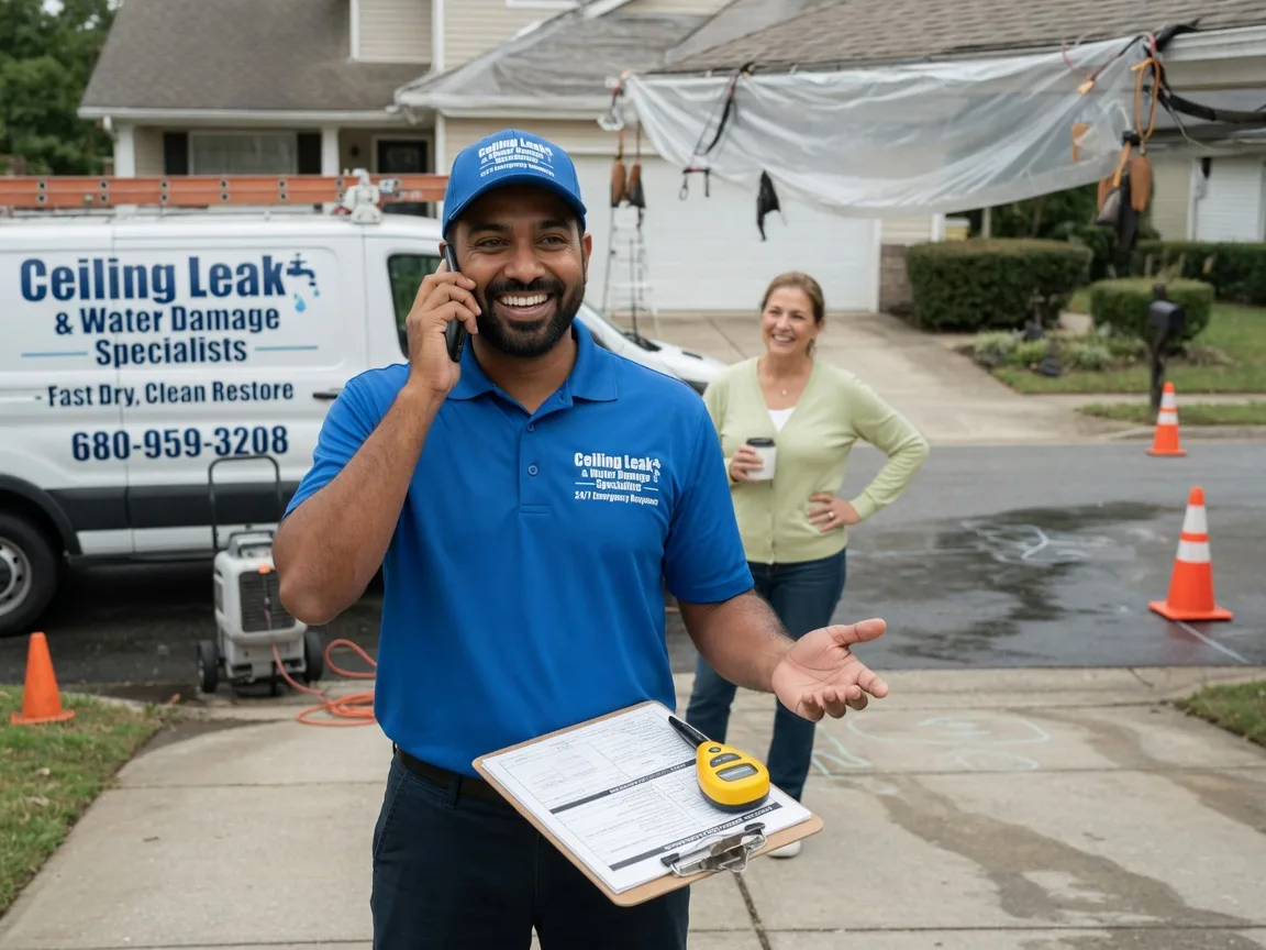 Ceiling Leak Cleanup Keene, VA FAQs